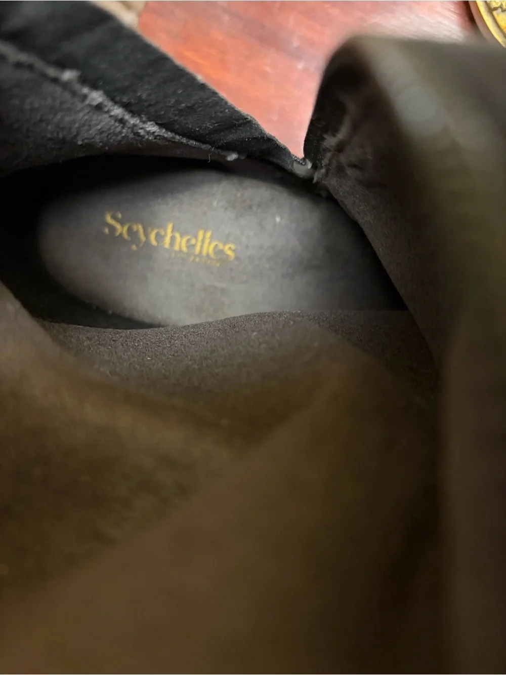 Seychelles Black Over-the-Knee Block Heel Boots